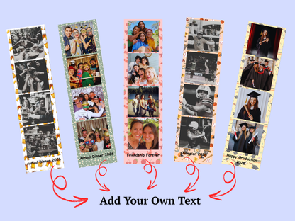 CUSTOM PHOTO STRIP MAGNET